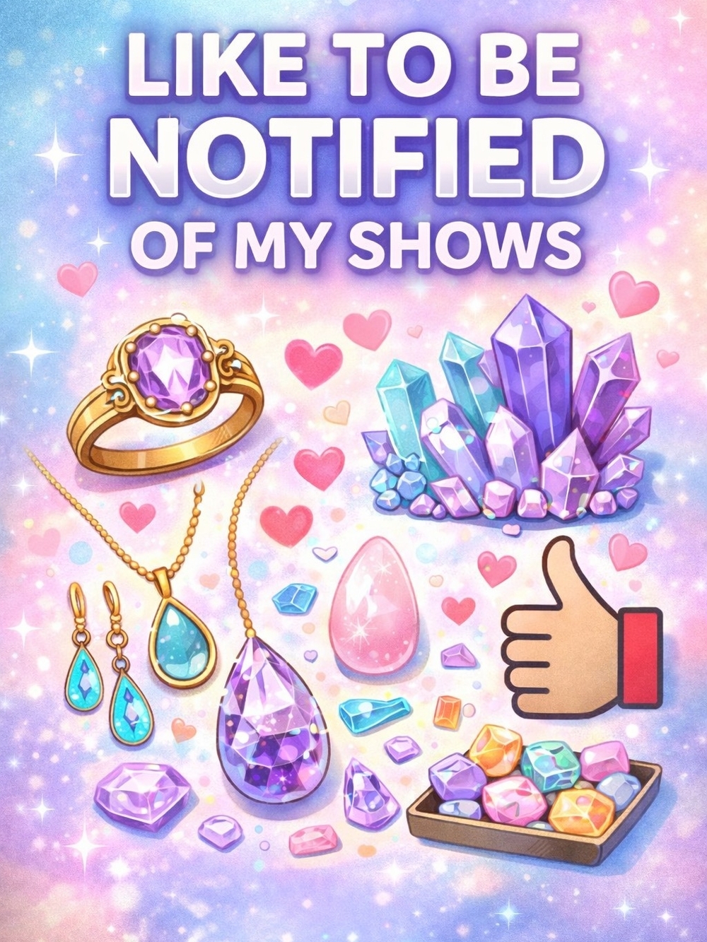 LIKE 2 B NOTIFIED WHEN I GO LIVE
